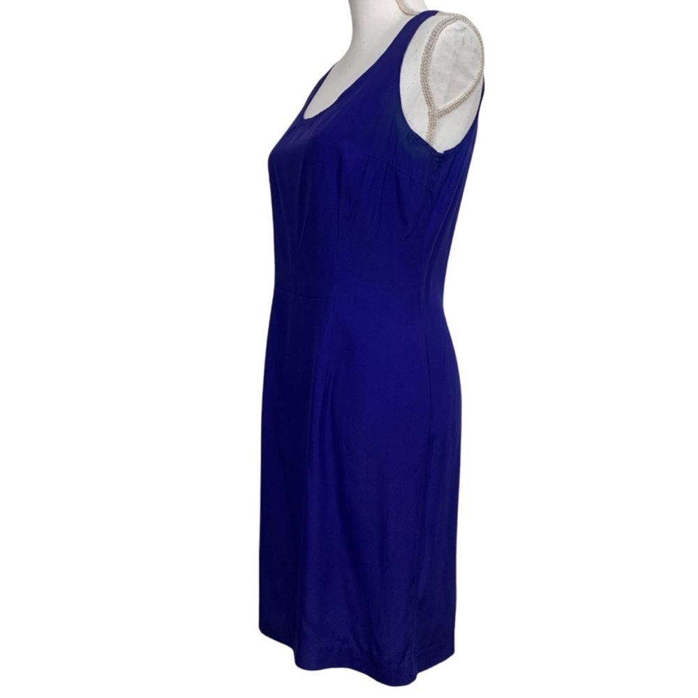DAWN JOY FASHIONS / Vintage 2 Piece Suit Dress Color Block / Size 5-6 / Retro - Picture 6 of 14